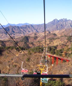 Great Wall Chairlift at Mutianyu