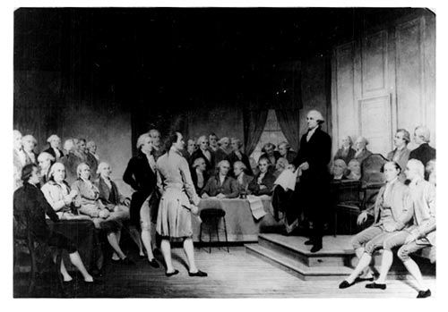 Adoption of the Constitution in Independence Hall's Assembly Room