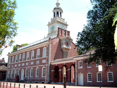 Independence Hall North Side