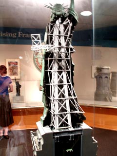 Statue of Liberty internal Framework